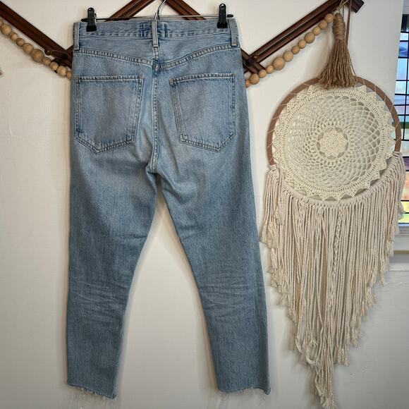 AGOLDE Jamie Distressed Skinny Jeans - Picture 4 of 6